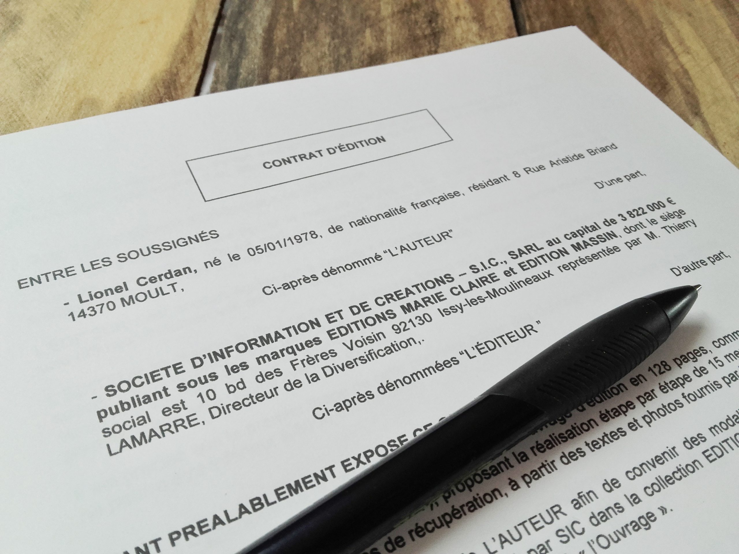 Une nouvelle aventure se profile!!